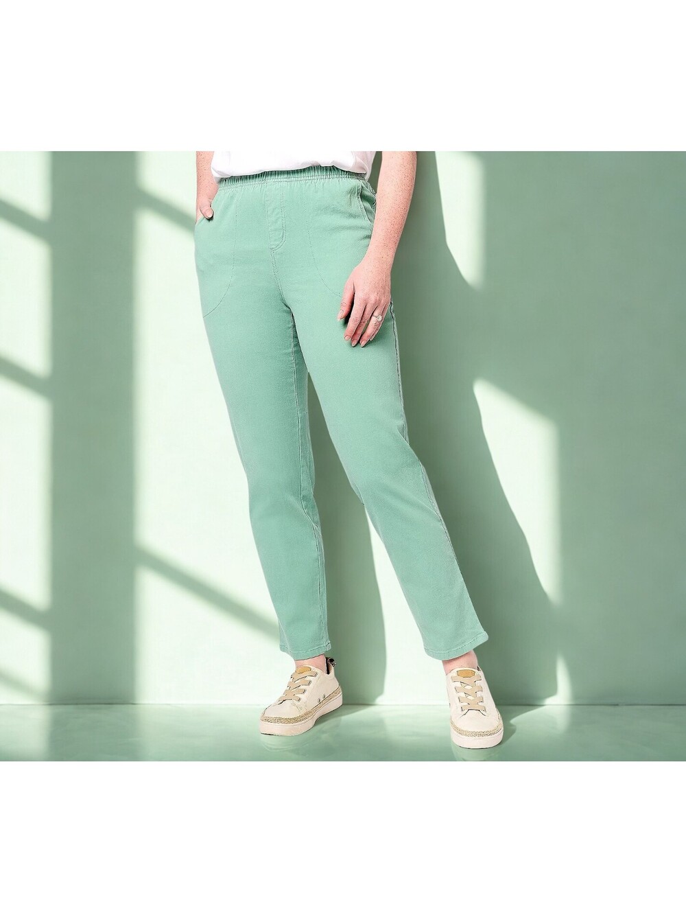 Denim & Co. "How Timeless" Regular 4-Pocket Pull-On Jeans Size XS